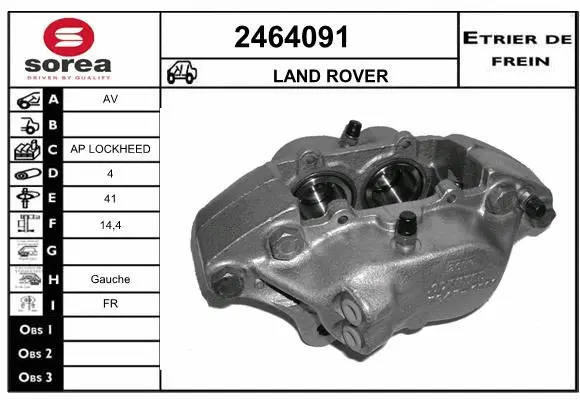 Brake Caliper (2464091)