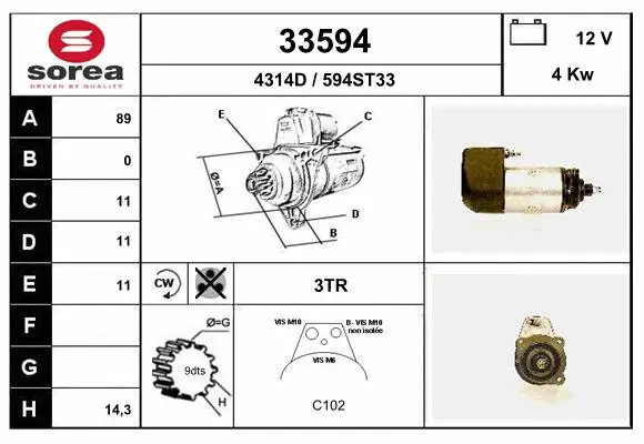 Starter (33594)