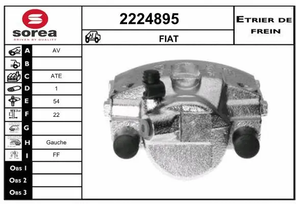 Brake Caliper (2224895)