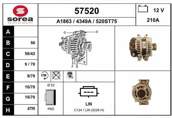 Alternator (57520)