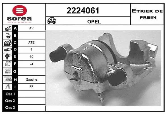Brake Caliper (2224061)