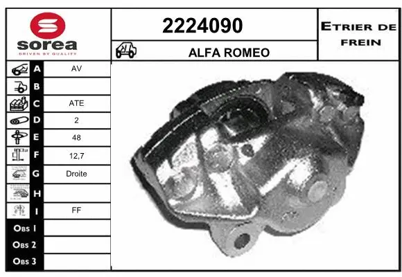 Brake Caliper (2224090)