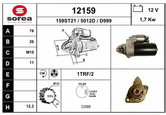 Starter (12159)