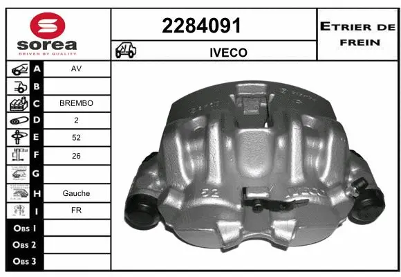 Brake Caliper (2284091)