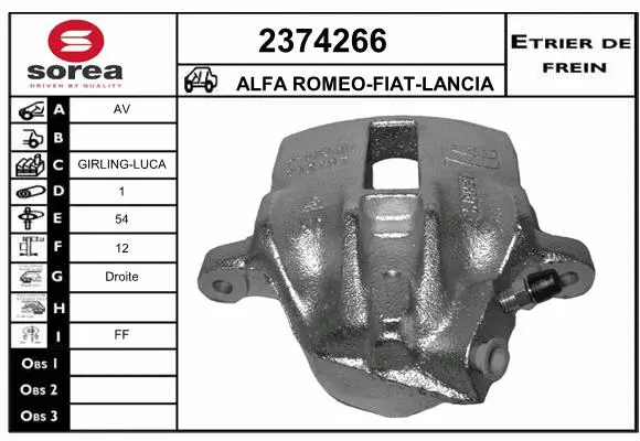 Brake Caliper (2374266)