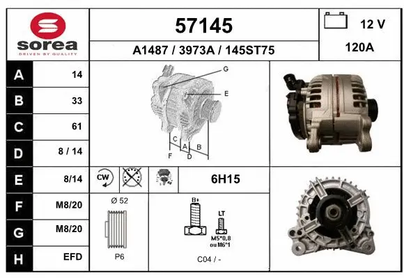 Alternator (57145)