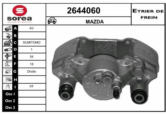 Brake Caliper (2644060)