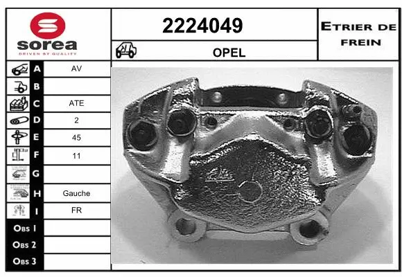 Brake Caliper (2224049)