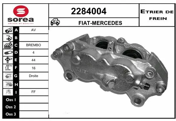 Brake Caliper (2284004)