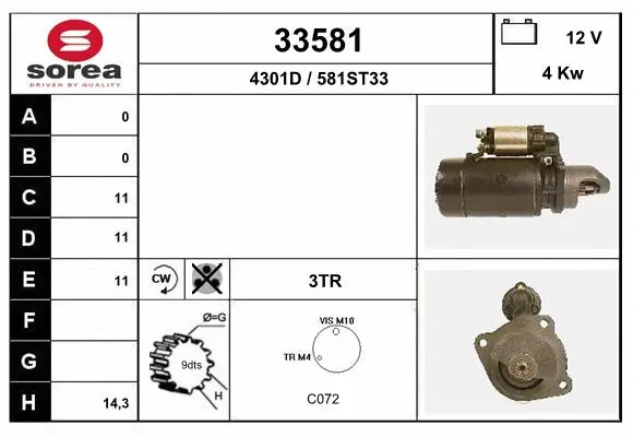 Starter (33581)