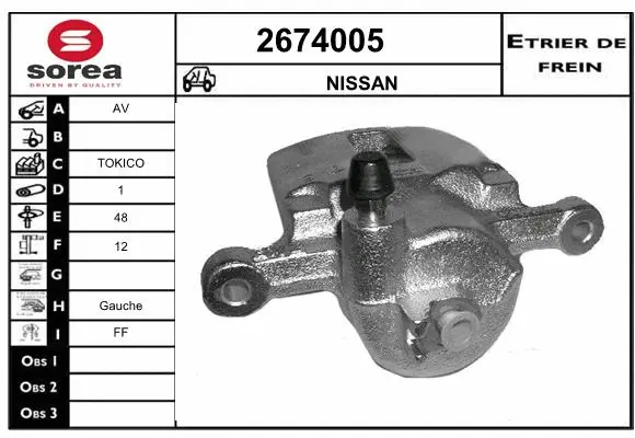 Brake Caliper (2674005)