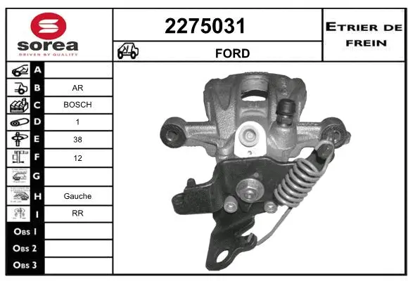 Brake Caliper (2275031)