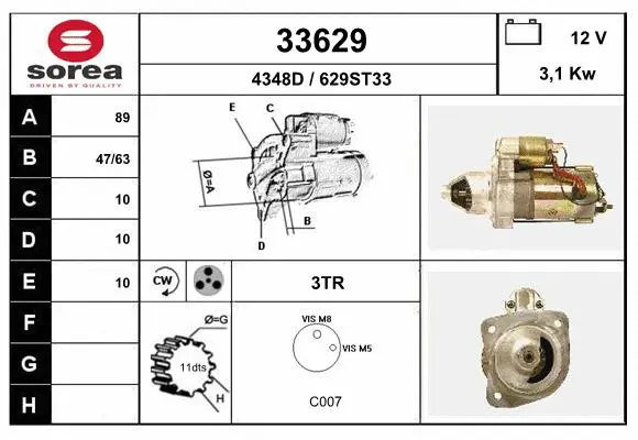 Starter (33629)