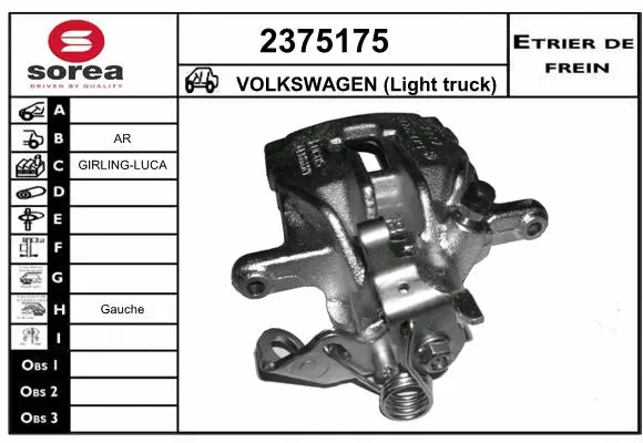 Brake Caliper (2375175)