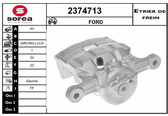 Brake Caliper (2374713)