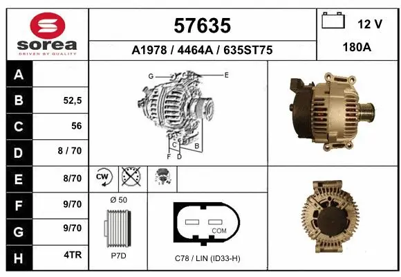 Alternator (57635)