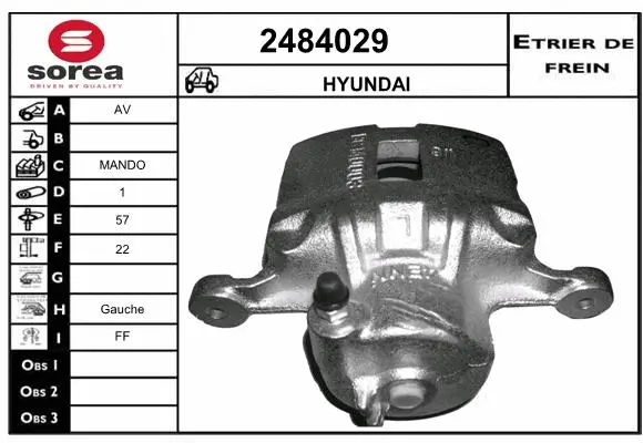 Brake Caliper (2484029)