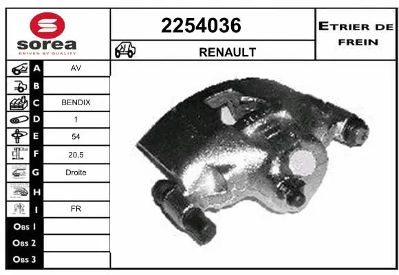 Brake Caliper (2254036)