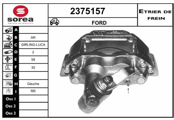 Brake Caliper (2375157)