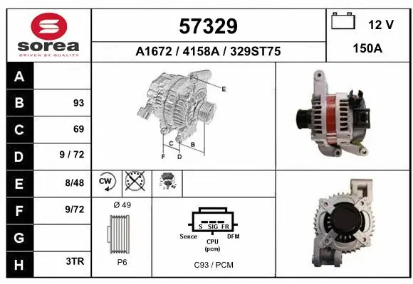 Alternator (57329)