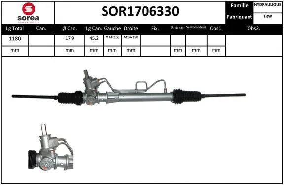Steering Gear (SOR1706330)