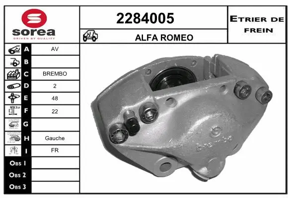 Brake Caliper (2284005)