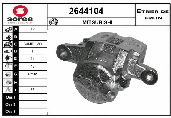 Brake Caliper (2644104)