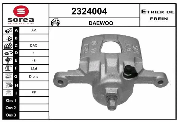 Brake Caliper (2324004)