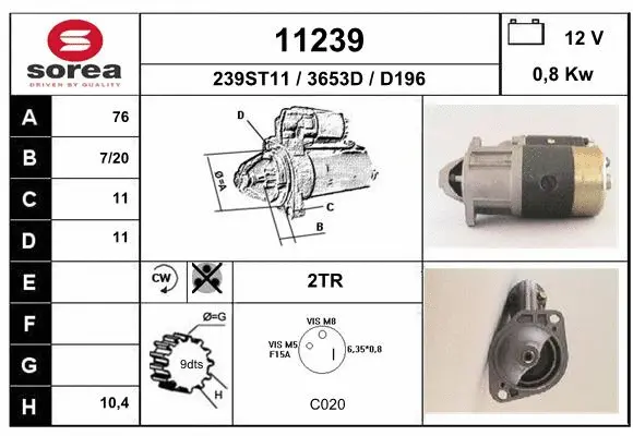 Starter (11239)
