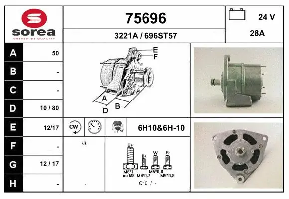 Alternator (75696)