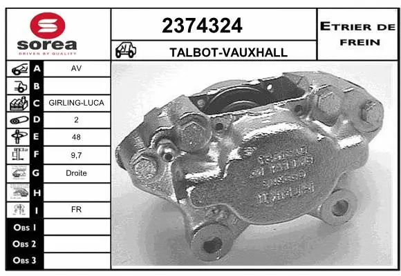 Brake Caliper (2374324)