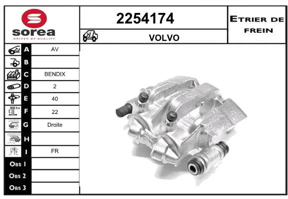 Brake Caliper (2254174)