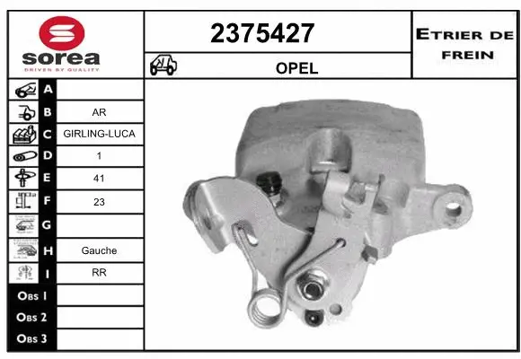 Brake Caliper (2375427)