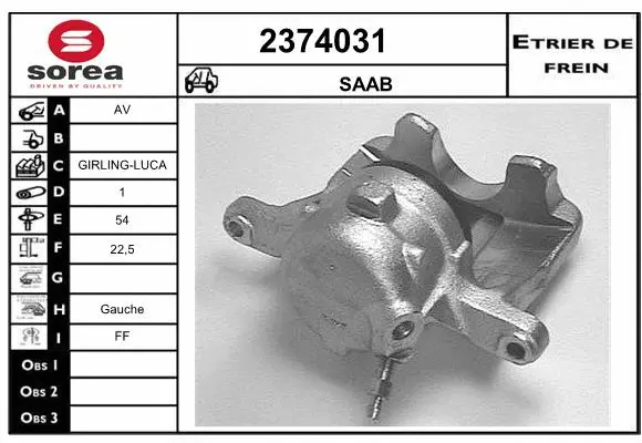 Brake Caliper (2374031)