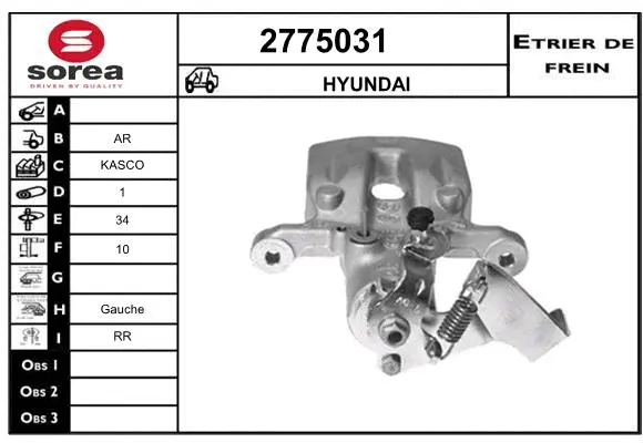 Brake Caliper (2775031)