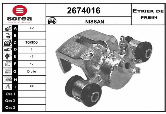 Brake Caliper (2674016)