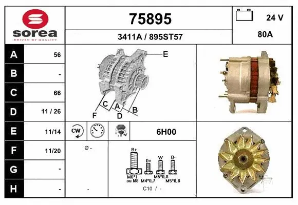 Alternator (75895)