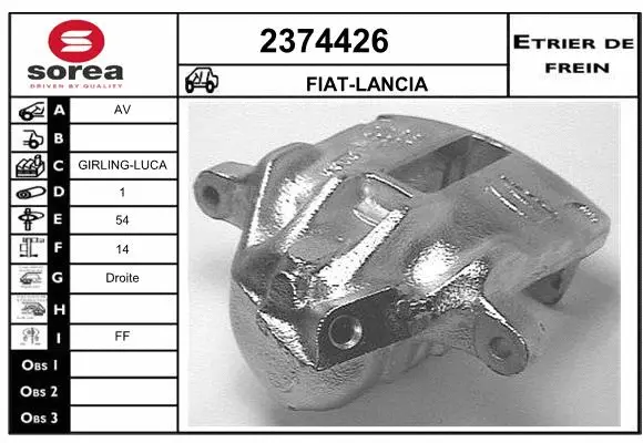 Brake Caliper (2374426)