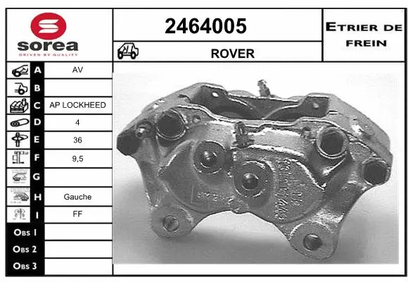Brake Caliper (2464005)