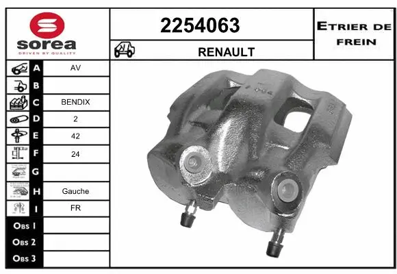 Brake Caliper (2254063)