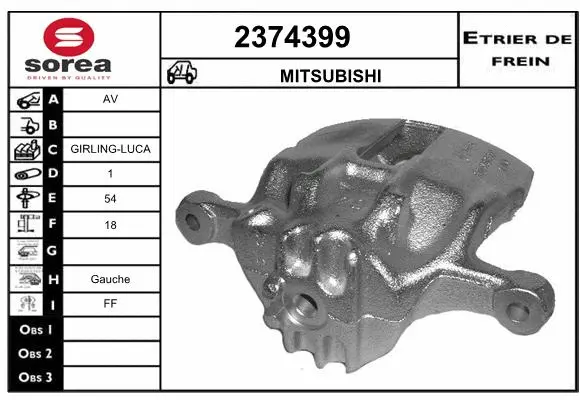 Brake Caliper (2374399)