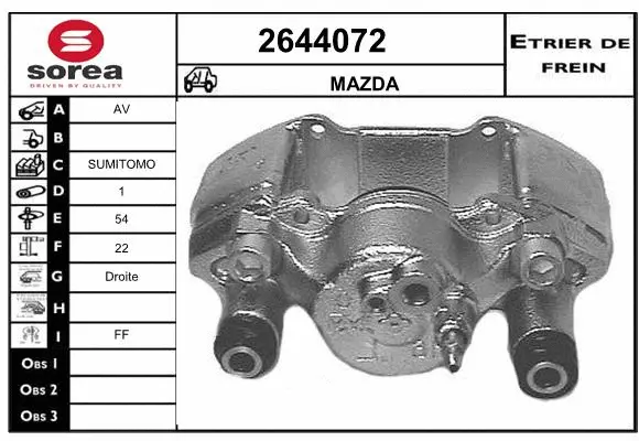 Brake Caliper (2644072)