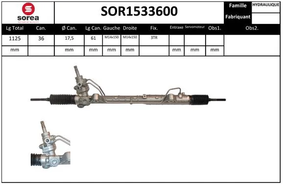 Steering Gear (SOR1533600)