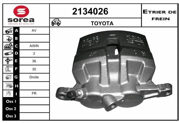 Brake Caliper (2134026)