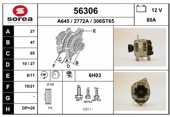 Alternator (56306)