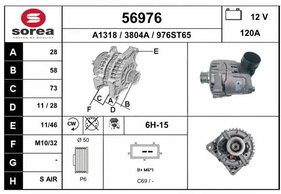 Alternator (56976)