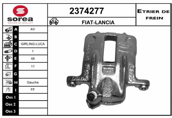 Brake Caliper (2374277)