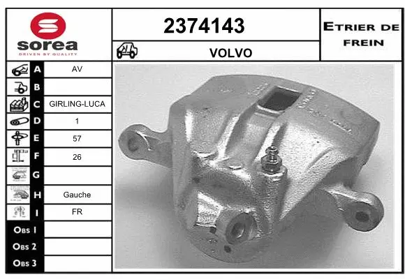 Brake Caliper (2374143)