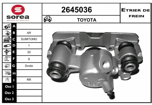 Brake Caliper (2645036)