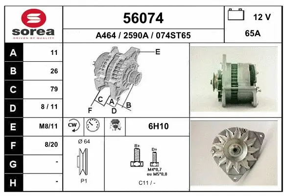 Alternator (56074)